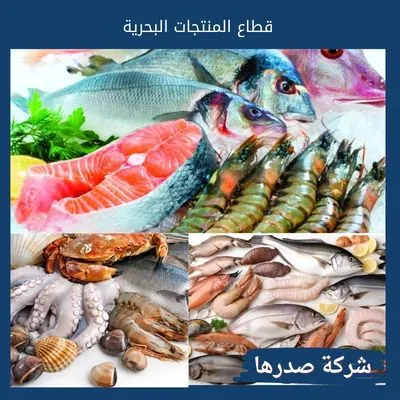 قطاع المنتجات البحرية